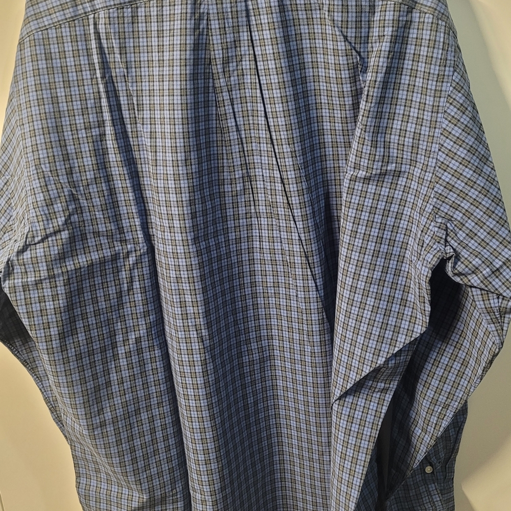 Polo Ralph Lauren Navy Checkered Men's Shirt - Picture 5 of 5